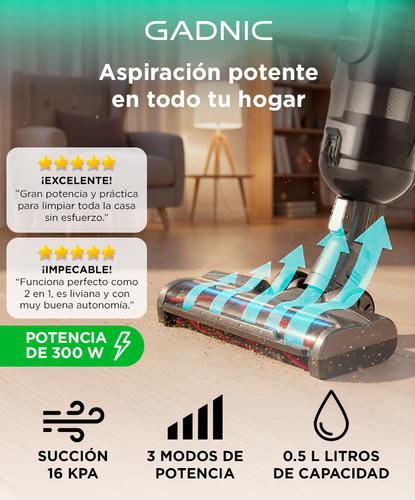 Aspiradora Inalámbrica Gadnic 2 En 1 Gadnic 300W Vertical Y De Mano - 1