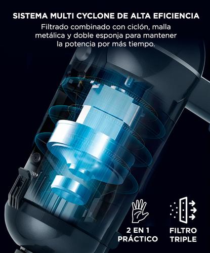 Aspiradora Inalámbrica Gadnic 2 En 1 Gadnic 300W Vertical Y De Mano - 4