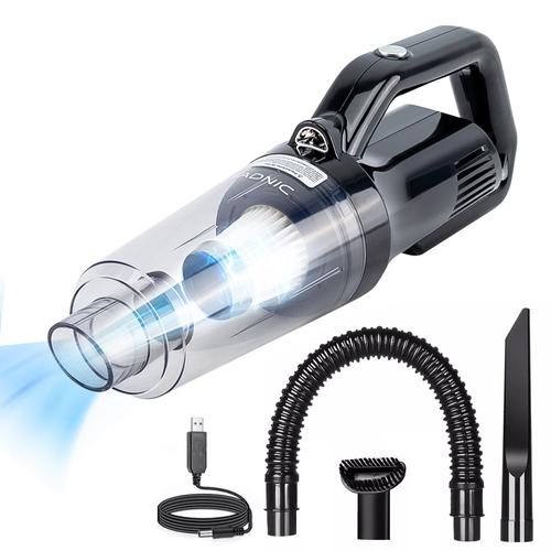 Aspiradora de Mano Gadnic Para Auto Y Hogar 120W Portátil - 0