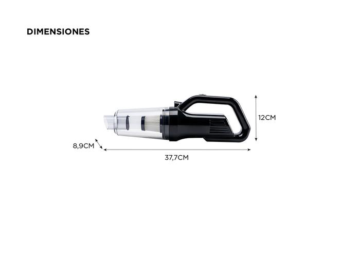 Aspiradora de Mano Gadnic Para Auto Y Hogar 120W Portátil - 4