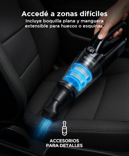 Aspiradora de Mano Gadnic Para Auto Y Hogar Usado - 3