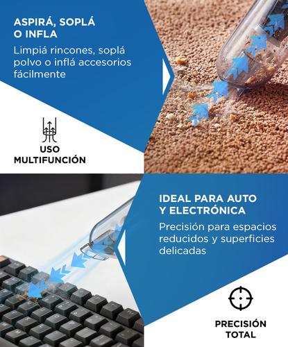 Aspiradora De Mano Gadnic ASP00033 Inalambrica 100W Succion 15KPa Filtro HEPA Bateria 111V - 4