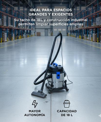 Aspiradora Industrial Profesional Gadnic De Tacho 18L 1200W 3 en 1 - 3