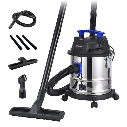 Aspiradora de Tacho Gadnic 20L 1200W Para Polvo y Liquido - 0