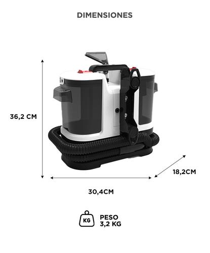 Aspiradora Limpia Tapizado Gadnic 700W con Accesorios Intercambiables - 5