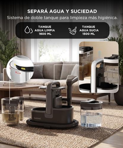 Aspiradora Limpia Tapizados Gadnic 1800W Succión 16 kPa Cable 5 Mts - 2