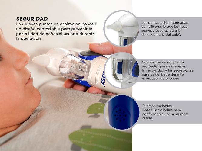 Aspirador nasal automático Aspen Delfín ANM12 12 melodías - 3