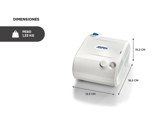 Nebulizador a piston Aspen BR-CN 176 Compact - 4