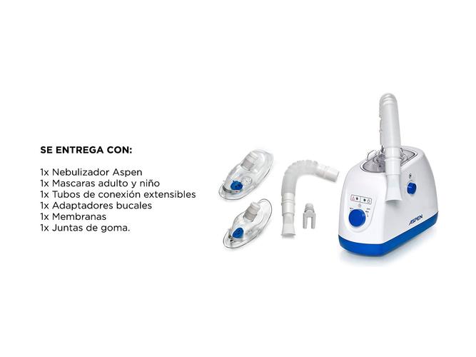 Nebulizador Aspen Ultrasonico Evolution NB152U Adulto Niño  - 5