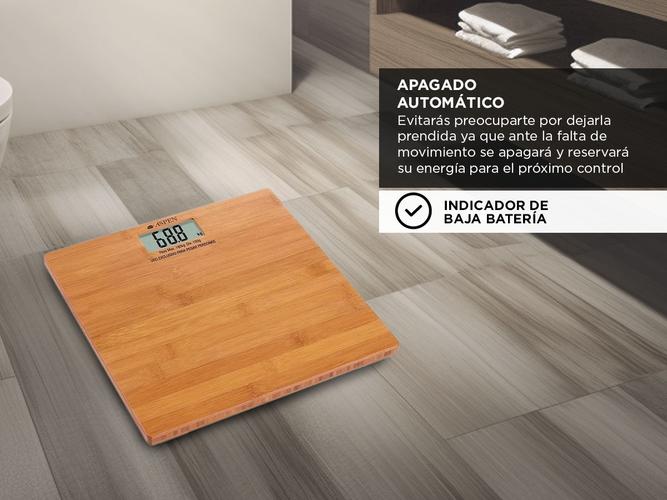 Balanza Aspen Digital Personal Bambu 180kg EB3110H - 2