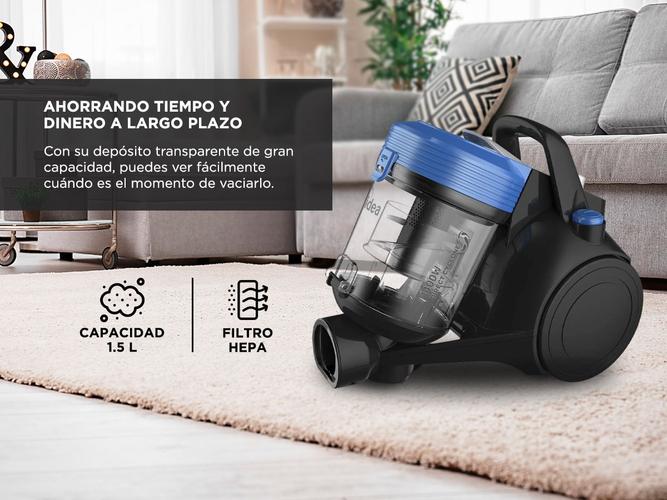 Aspiradora Midea VS-S214TAR3 sin bolsa Direct Cyclone 1400W - 3