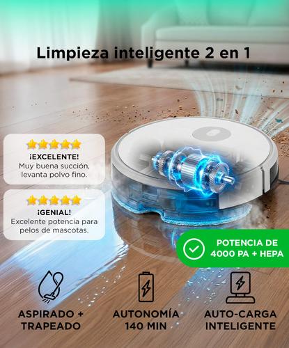 Aspiradora Robot ATMA Trapeadora ATAR21C1DH Filtro Hepa - 1