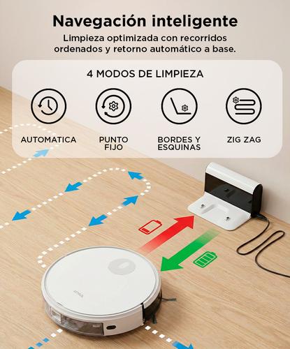 Aspiradora Robot ATMA Trapeadora ATAR21C1DH Filtro Hepa - 4