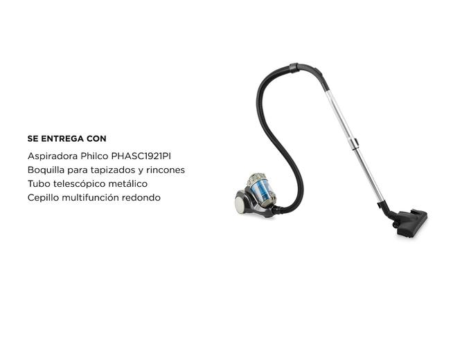 Aspiradora PHILCO PHAST1921PI ciclonica 1800w 1,2 litros - 5