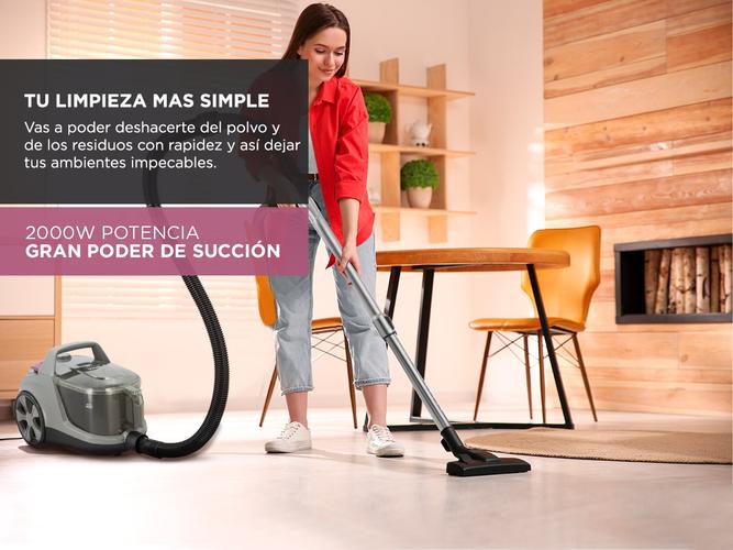 Aspiradora Atma AS9021 ciclonica 2000w capacidad 1,5 litros - 2
