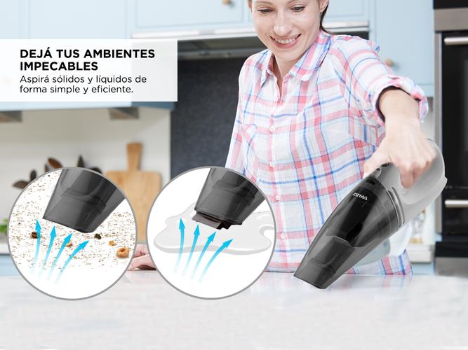 Aspiradora inalambrica ATMA AS7910 recargable 45W - 2