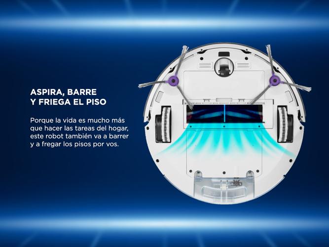 Aspiradora Trapeadora Robot Atma ATAR21C1 220v - 3