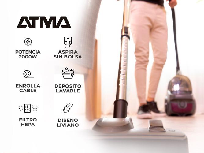 Aspiradora Trineo Atma X-Treme Power 1.5 Lts 2000W - 1