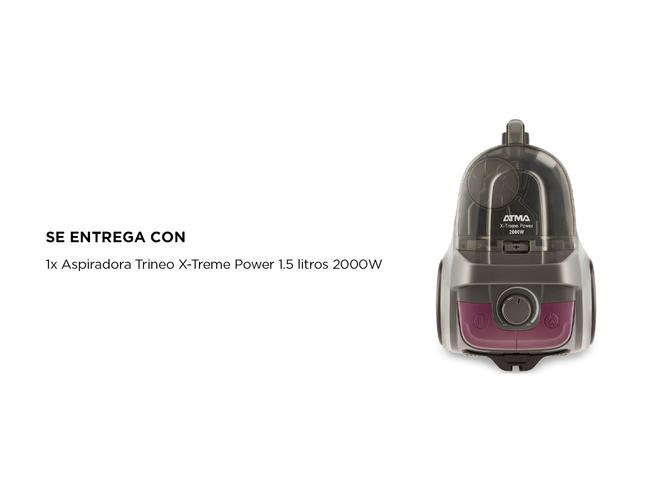 Aspiradora Trineo Atma X-Treme Power 1.5 Lts 2000W - 5