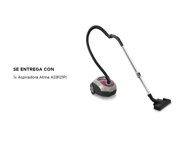Aspiradora Trineo Atma AS9121PI 2l Morado Y Plateada 220v - 5
