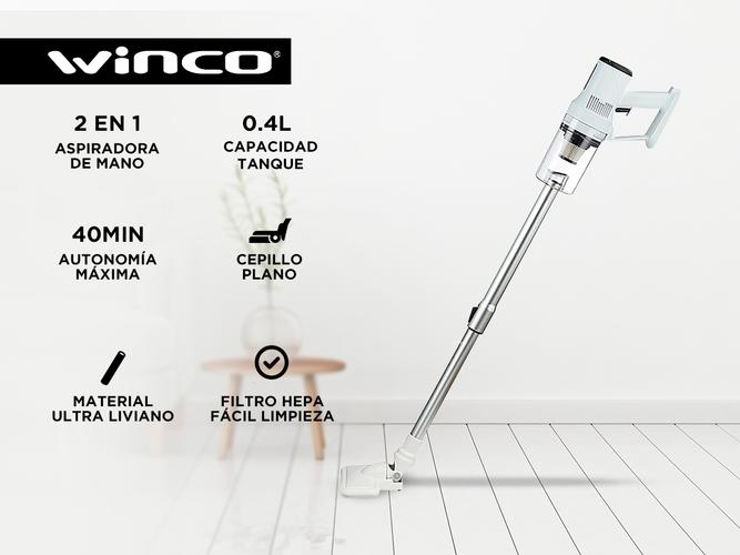 Aspiradora inalámbrica Winco W511 2 en 1  - 1