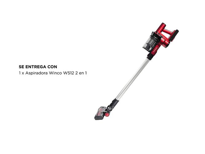 Aspiradora inalámbrica Winco W512 2 en 1 con Filtro Hepa - 3