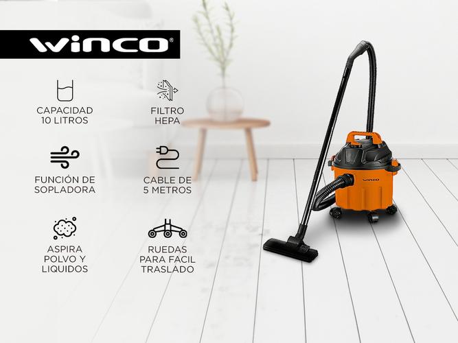 Aspiradora Winco W530 Polvo Y Liquido 10l - 1