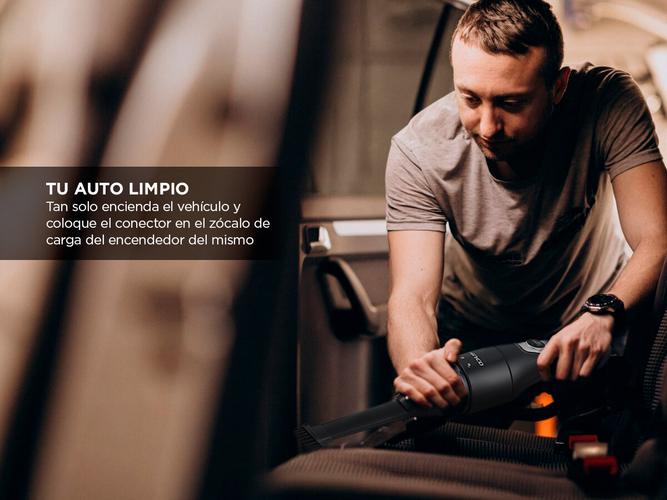 Aspiradora Portatil Winco Auto Coche 12V Filtro Cepillo  - 2