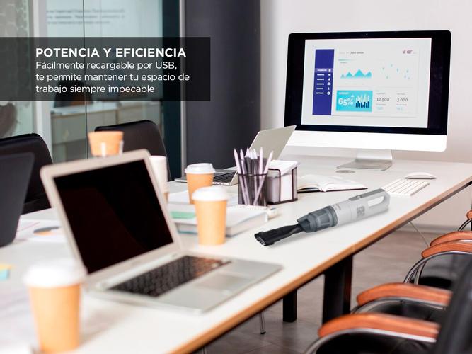 Aspiradora Inalambrica Winco USB Auto Oficina Portatil - 2