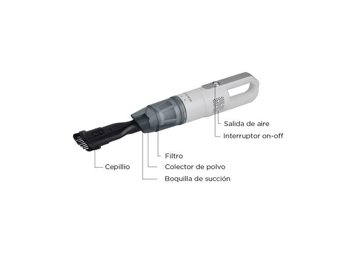 Aspiradora Inalambrica Winco USB Auto Oficina Portatil - 4