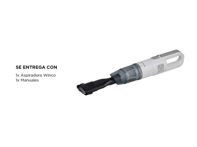 Aspiradora Inalambrica Winco USB Auto Oficina Portatil - 5