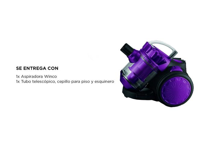 Aspiradora Ciclónica Winco 2Lts 220V W540 Violeta - 5