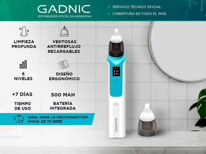 Aspirador Nasal Gadnic Eléctrico Automático Silencioso  - 1
