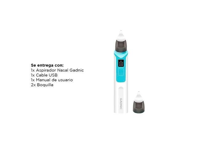 Aspirador Nasal Gadnic Eléctrico Automático Silencioso  - 5