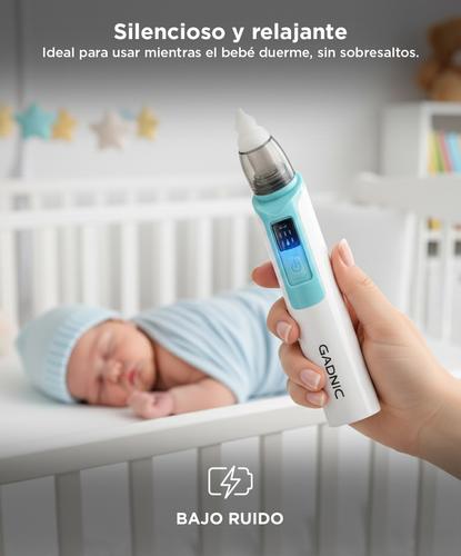 Aspirador Nasal Gadnic Eléctrico Automático Silencioso  - 3