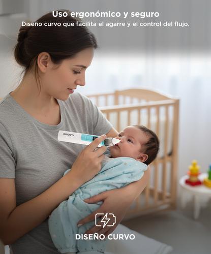 Aspirador Nasal Gadnic Eléctrico Automático Silencioso  - 4
