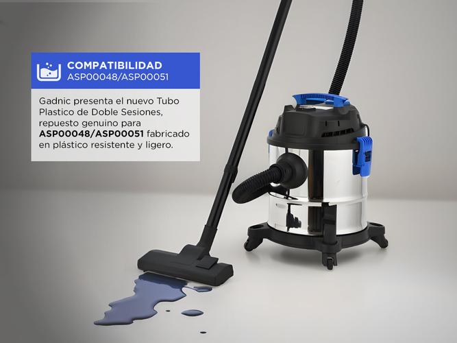 Tubo Prolongador Para Aspiradoras Gadnic Repuesto Original ASP00048 ASP00051 - 2