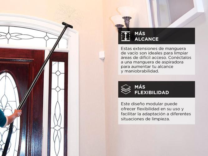 Tubo Prolongador Para Aspiradoras Gadnic Repuesto Original ASP00048 ASP00051 - 3
