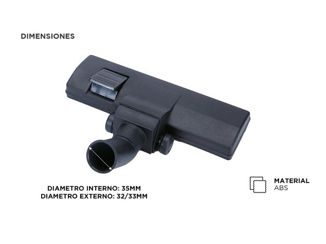 Cepillo Avanzado Para Aspiradora Gadnic Repuesto Original ASP00048 y ASP00051 - 4