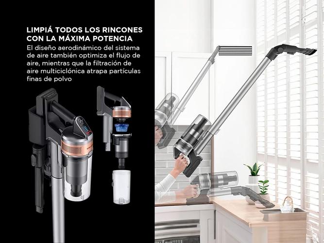 Aspiradora Inalámbrica Samsung VS20B7512N7/BG Stick Jet 75  - 2