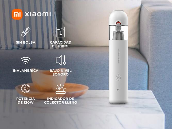 Mini Aspiradora Xiaomi Mi Vacuum Cleaner Blanco - 1