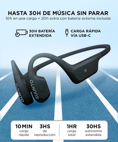 Auricular Suunto De Conducción Ósea Aqua Black Sumergibles - 3