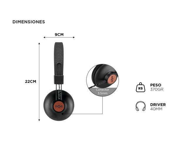 Auricular House OF Marley Positive Vibration 2 - 4