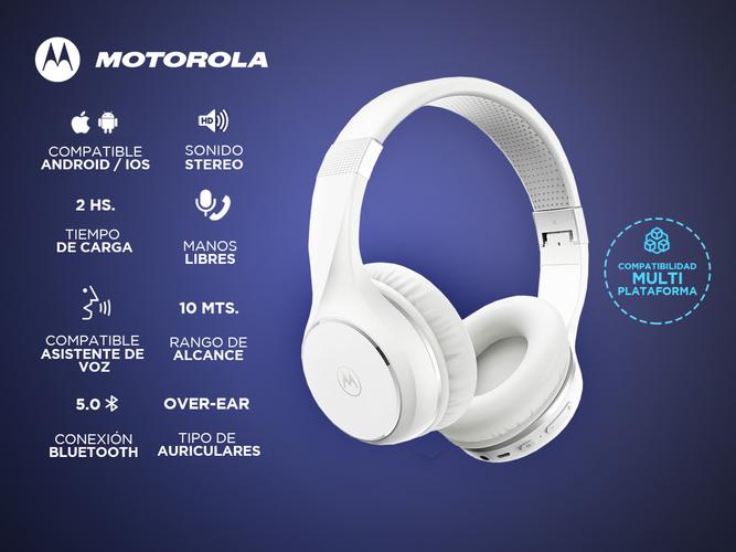 Auriculares Inalámbricos Motorola XT220 over-ear Bluetooth - 1