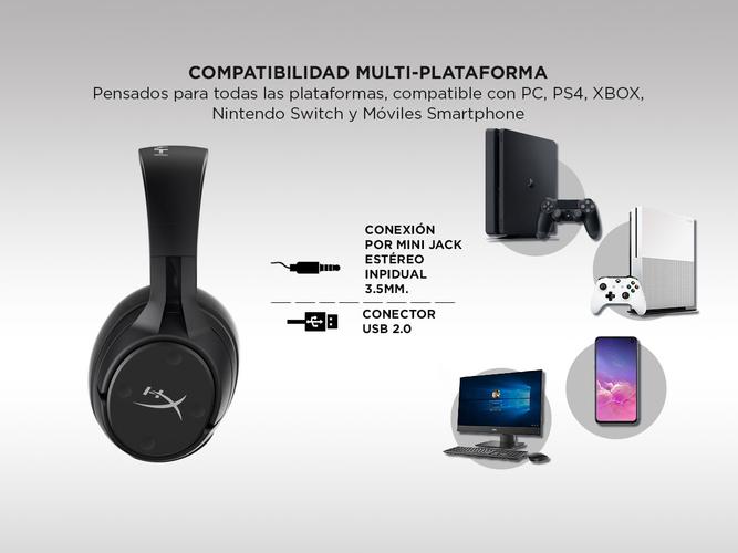Auricular Inalambrico Hyperx Cloud Flight S Wireless 7.1 Gaming  - 5