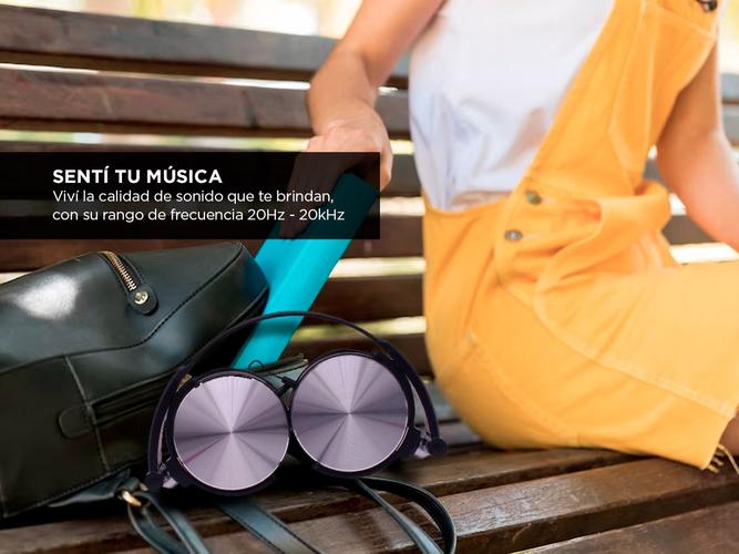  Auriculares Noblex Vincha Con Micrófono Hp107bsp Manos Libres Plateado - 2