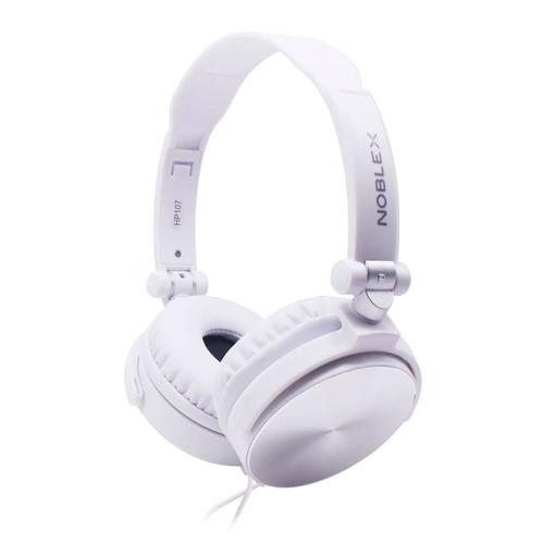Auricular Vincha Noblex Manos Libres Microfono Blanco - 0