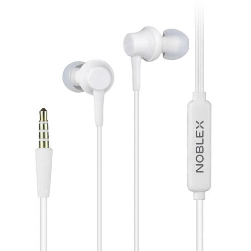 Auricular Noblex In Ear con Microfono HP05WP Blanco  - 0