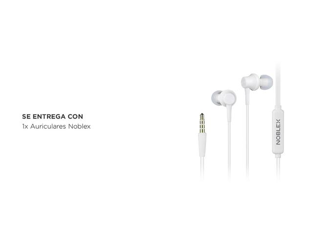 Auricular Noblex In Ear con Microfono HP05WP Blanco  - 5