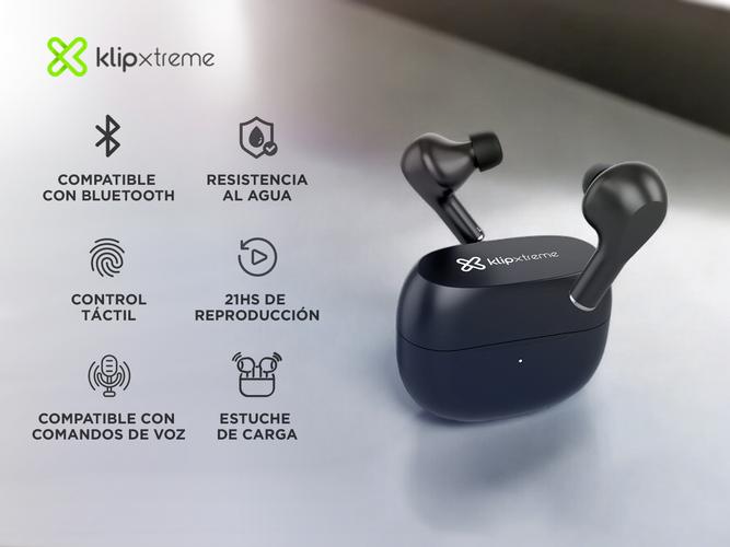 Auriculares Klipxtreme Zoundbuds Inalámbrico Negro - 1